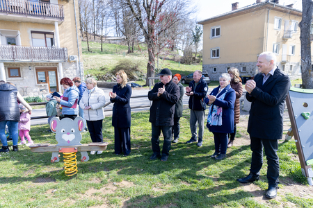 ODPRTJE DVEH  OTROŠKIH IGRIŠČ V KOŠANI 6.3.2026 - Valter Leban-0481